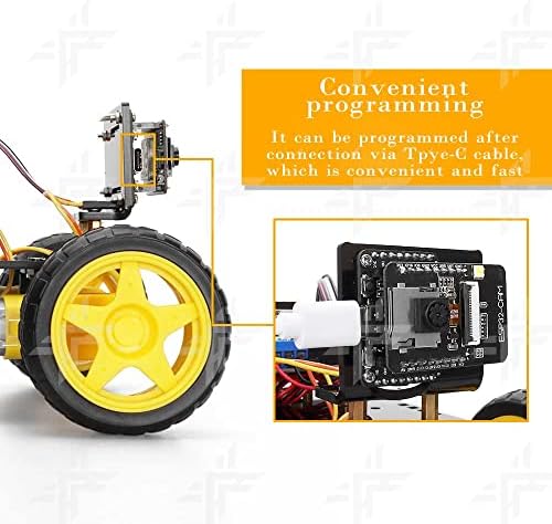 DIY Intelligens Autó Robot készlet ESP32 CAM Kamera