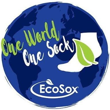 Ecosox Bambusz-Viszkóz Cukorbeteg Nem Kötelező Személyzet Zokni Férfi & Nő | Puha, Száraz, Javítja a Vérkeringést, - 3 Pack