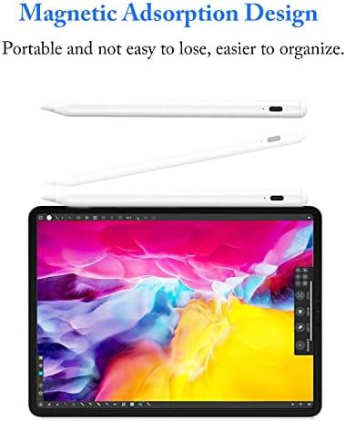 Aktív Stylus Toll érintőképernyők Mágneses Design, Újratölthető Egyetemes iPad Ceruza, Jó Pont Stylus Toll iPad Pro/Légkondicionáló/Mini/iPhone/iOS/Android/Tabletta
