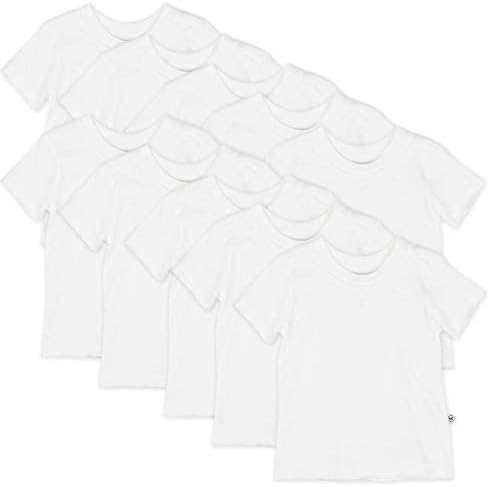Kustom Kreationz Polyetser Üres Szublimációs T-Shirt Modális Legénység Nyak Rövid Ujjú Póló Gyerekeknek