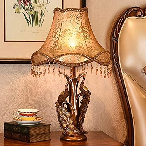 ZSEDP asztali lámpa Európai Dekoratív asztali Lámpa Lámpák Retro asztali Lámpa,Nappali Tanulmány olvasólámpa Hálószoba Éjjeli