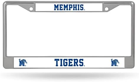 Rico Iparágak NCAA Memphis Tigers Rendszám Króm Keret, 12 x 6 12 x 6 a Chrome Frame - Autó/Teherautó/TEREPJÁRÓ Autó Tartozék