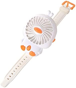 Mini Ventilátor Óra, Aranyos Kacsa Csukló Ventilátor Kényelmes csuklópánt Kézi Ventilátor Asztali Ventilátor vagy a Szabadban,