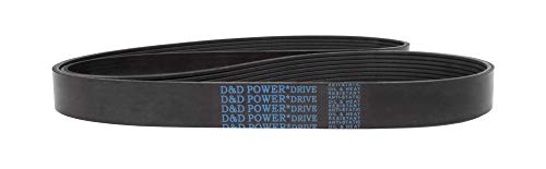 D&D PowerDrive 968K4 Poly V szíj 4 Band, Gumi
