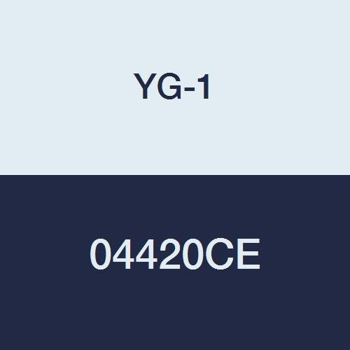 YG-1 04420CE HSSCo8 Végén Malom, 4 Fuvola, Rendszeres, Hosszú, TiAlN-Extrém Kivitelben, 4 Hossz, 1