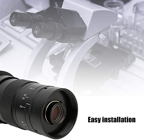 FastUU 25mm C-Mount Kamera Lencséjét, C-Mount Objektív, Ipari Megfigyelés Állítható Ipari Mikroszkóp Kamera