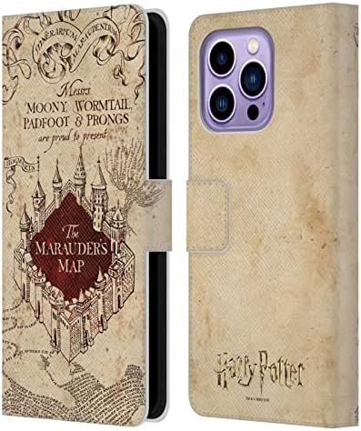 Fejét az Esetben Minták Hivatalosan Engedélyezett Harry Potter A Térképről Azkaban Foglya II Bőr Könyv Tárca burkolata Kompatibilis