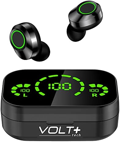 V TECH Plus Vezeték nélküli V5.3 LED Pro Fülhallgató Kompatibilis A Samsung SM-J500F IPX3 Bluetooth Víz & Sweatproof/Zaj