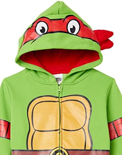 Teenage Mutant Ninja Turtles fiúk Grafikus Zip-up Kapucnis