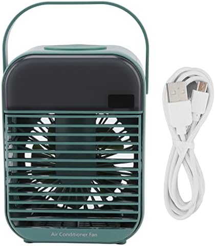 Klíma, Hűtő Ventilátor, 200ml Víz Tartály USB Párolgási Hűvösebb Kis Méretű, Hatékony Porlasztás Alacsony Zajszint, 3 Szint