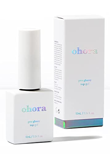ohora Pro Fényes Top Gel - Magas Fényű, Javítja a Köröm Állagú, Könnyen Használható, Kényelmes, Gyógyítására, valamint Könnyű