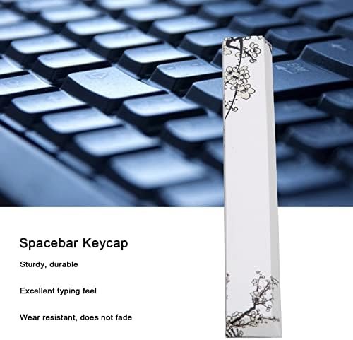 Szóköz Keycap, Virágos Ág Minta PBT Keycaps DIY Egyéni Keycaps Mechanikus Billentyűzet Dekoratív Keycaps(Sárga Virág)