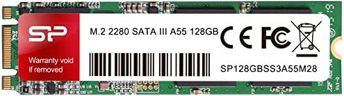 Silicon Power 128GB A55 M. 2 SSD (SLC, amely A Speed Boost) SATA III Belső szilárdtestalapú Meghajtó 2280 (SU128GBSS3A55M28AB)