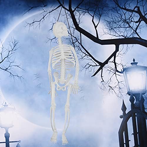 VEFSU 20cm Kellék Ijesztő Trükkös Világító Test Halloween Csontváz House Party Dekoráció Nők