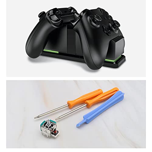 Mikro-Kereskedők csoportja 5 Analóg Joystick Javító Készlet Kompatibilis az Xbox Elite 2 Adatkezelő Csak 3D-s Hüvelykujját