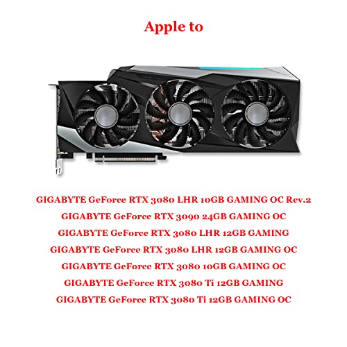 Cavabien 82mm 4 tűs PLA09215S12H 12V 0.55 EGY GPU-s Grafikus Kártya hűtőventilátor Cserélje ki a Gigabyte GeForce RTX 3080
