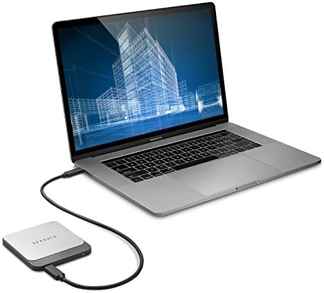Seagate 500 GB-os SSD Hordozható Külső ssd Meghajtó PC, Mac (STCM500401)