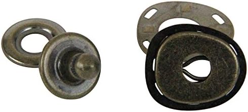 Kyoshin EL 1175012-04 Tartozék Fém Szerelvények, teknőspáncél Horog, 0.9 x 0,8 cm (23 x 20 mm), 1 Darab, Antik