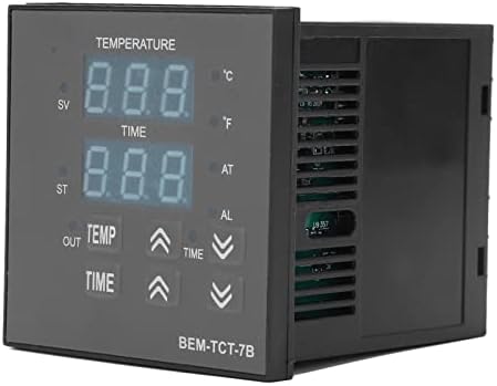 FTVOGUE BermBelmi Bem-Tct-7B-Kv hőátadás présgép Termosztát Kabinet Hőmérséklet-Idő Integrált Digitális Kijelző Multifunkcionális