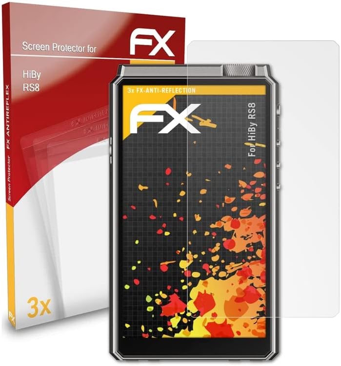 atFoliX képernyővédő fólia Kompatibilis HiBy RS8 Képernyő Védelem Film, Anti-Reflective, valamint Sokk-Elnyelő FX Védő Fólia